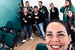 Visita técnica dos alunos de Administração