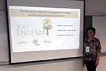 Professora do IIES apresenta seu trabalho no XXI ENGEMA
