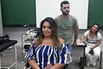 Palestra sobre cuidados com o cabelo e penteados para o dia a dia