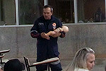 Treinamento de  Primeiros Socorros para alunos de Fisioterapia com a equipe do SAMU