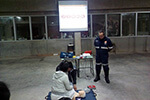 Treinamento de  Primeiros Socorros para alunos de Fisioterapia com a equipe do SAMU
